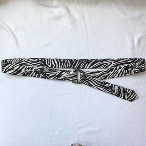 EUC J Crew ribbon belt!